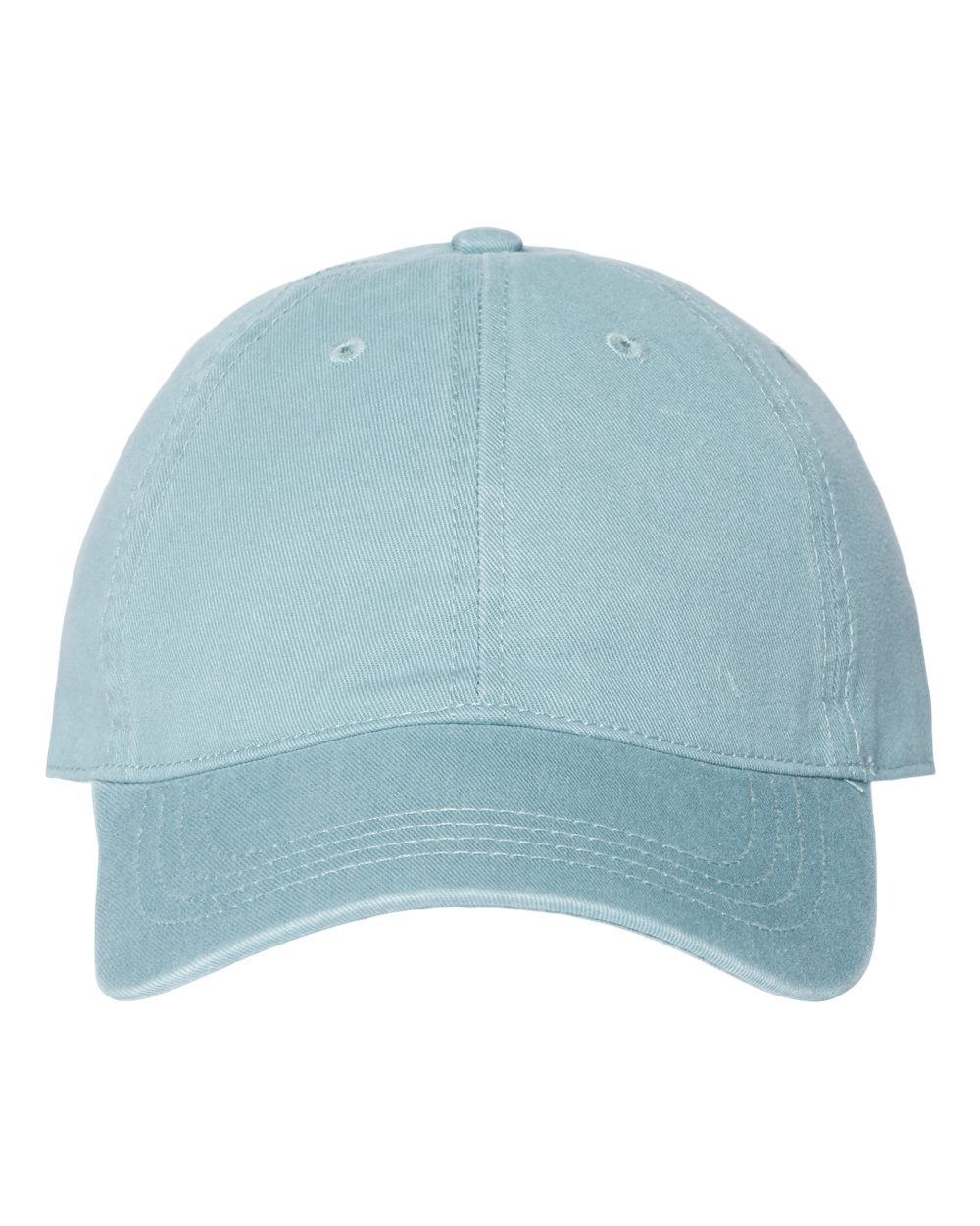 Relaxed Golf Dad Hat - Front - B07195230 - Smoke Blue
