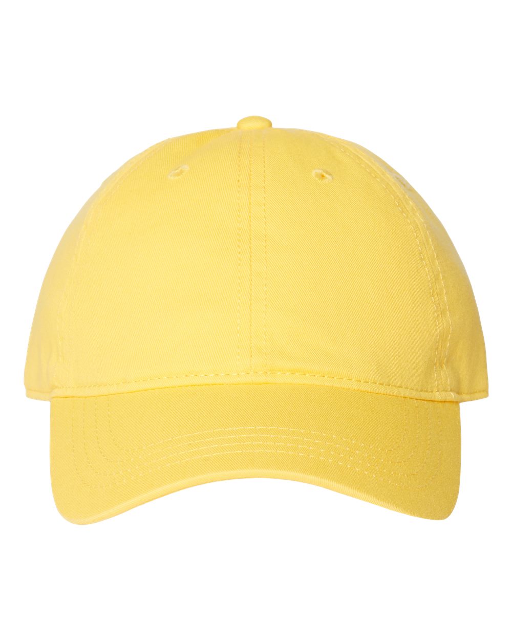 Relaxed Golf Dad Hat - Front - B07195340 - Yellow