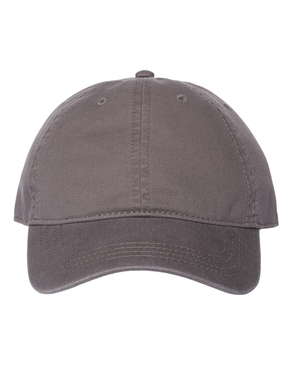 Relaxed Golf Dad Hat - Front - B07195590 - Charcoal