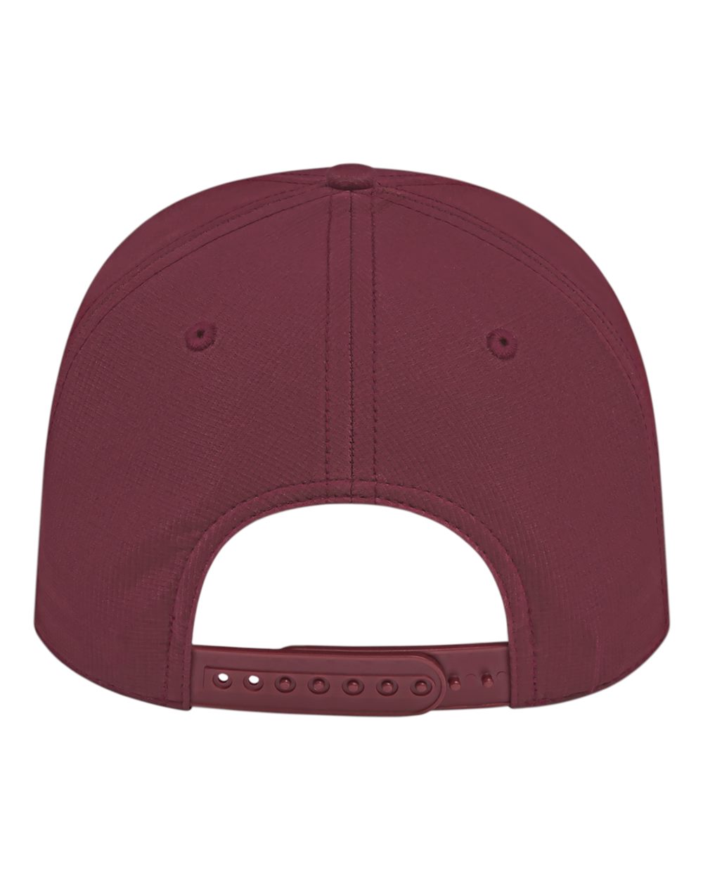 Athletic Rope Cap - Back - B21495700 - Merlot/ White