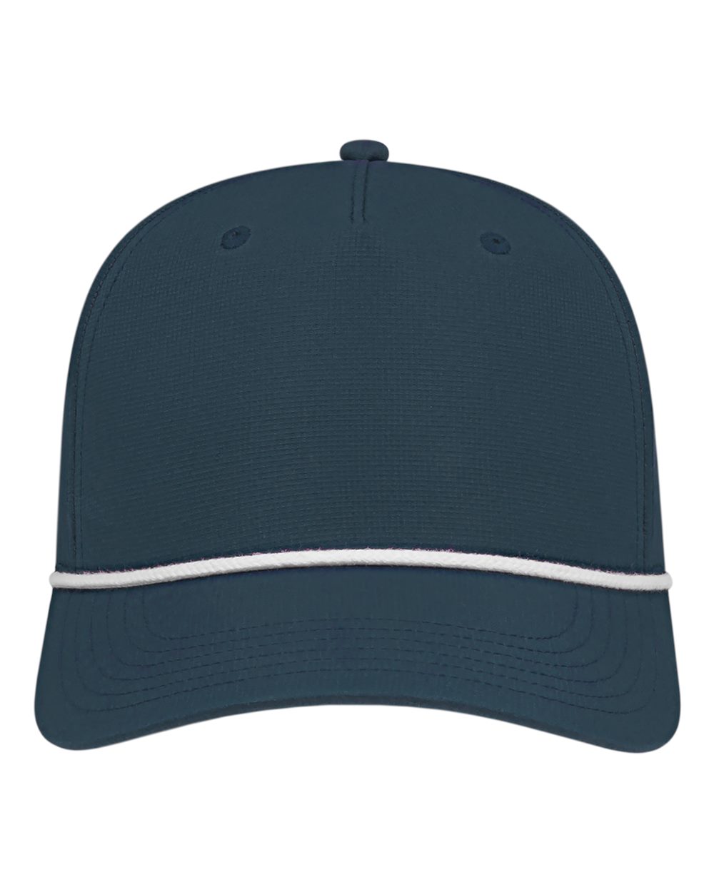 Athletic Rope Cap - Front - B21495650 - Dark Blue/ White