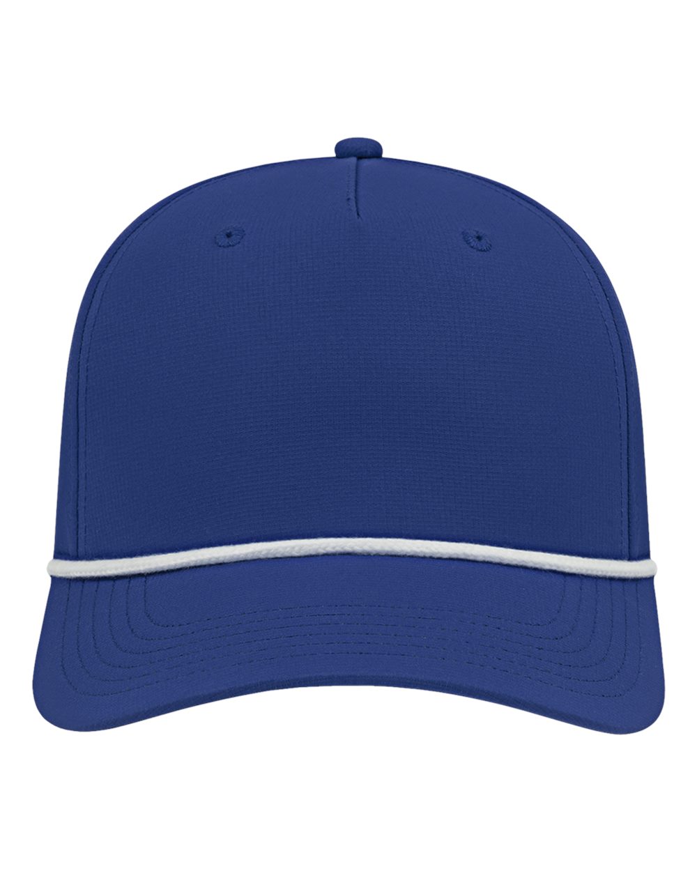 Athletic Rope Cap - Front - B21495750 - Royal/ White