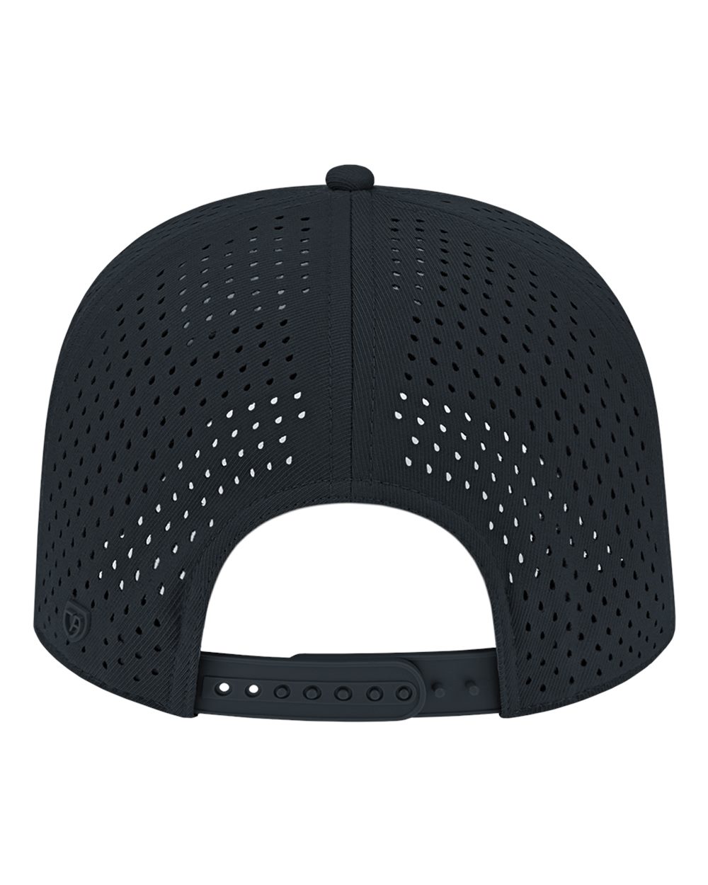 Premium Water-Resistant Perforated Cap - Back - B31495500 - Black