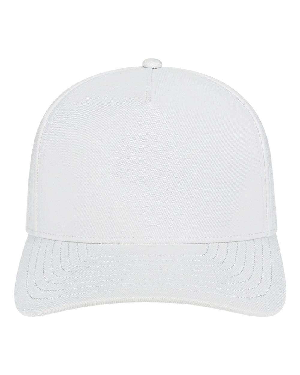 Premium Water-Resistant Perforated Cap - Front - B31495000 - White