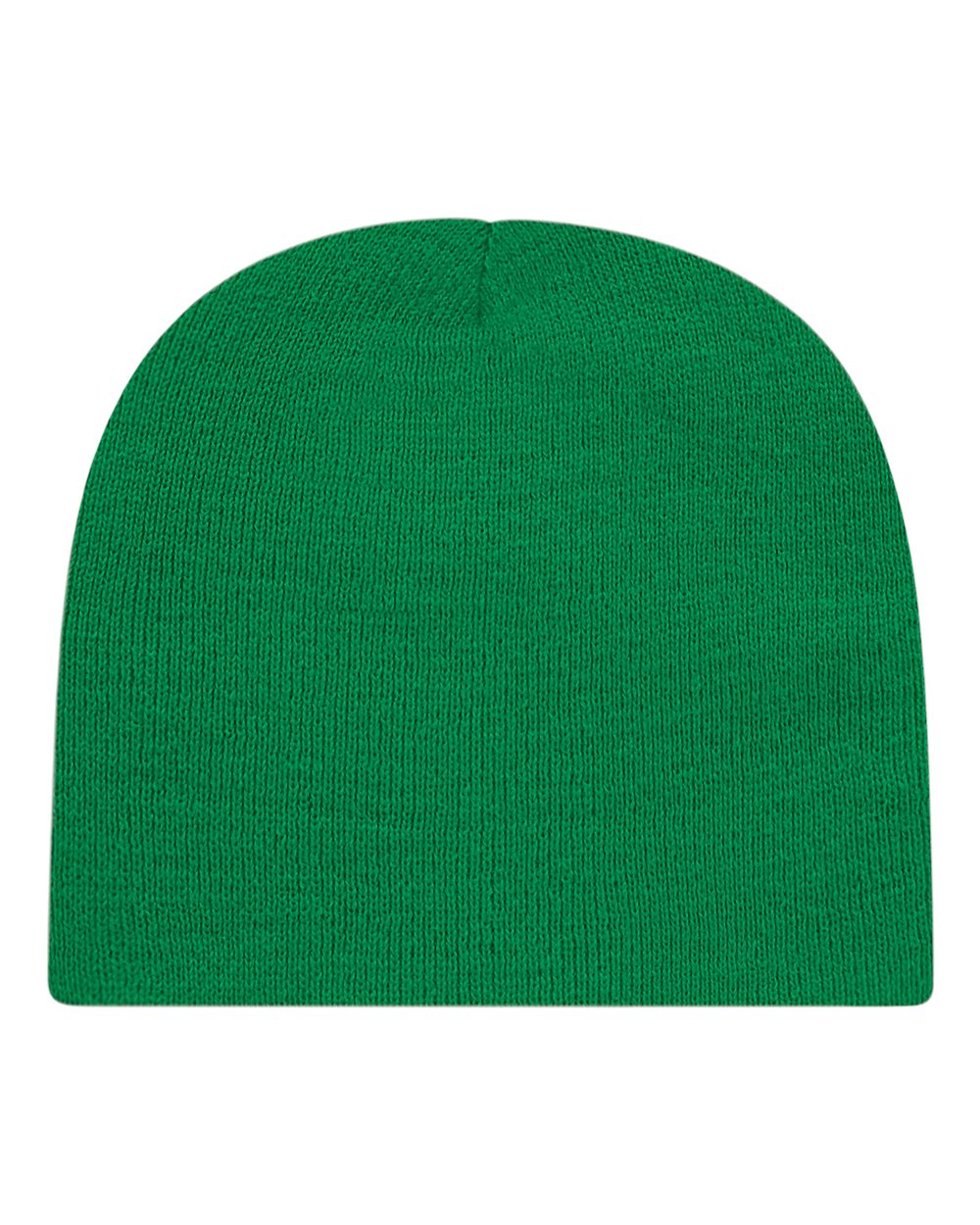 USA-Made 8 1/2" Beanie - Front - B01695170 - True Kelly Green