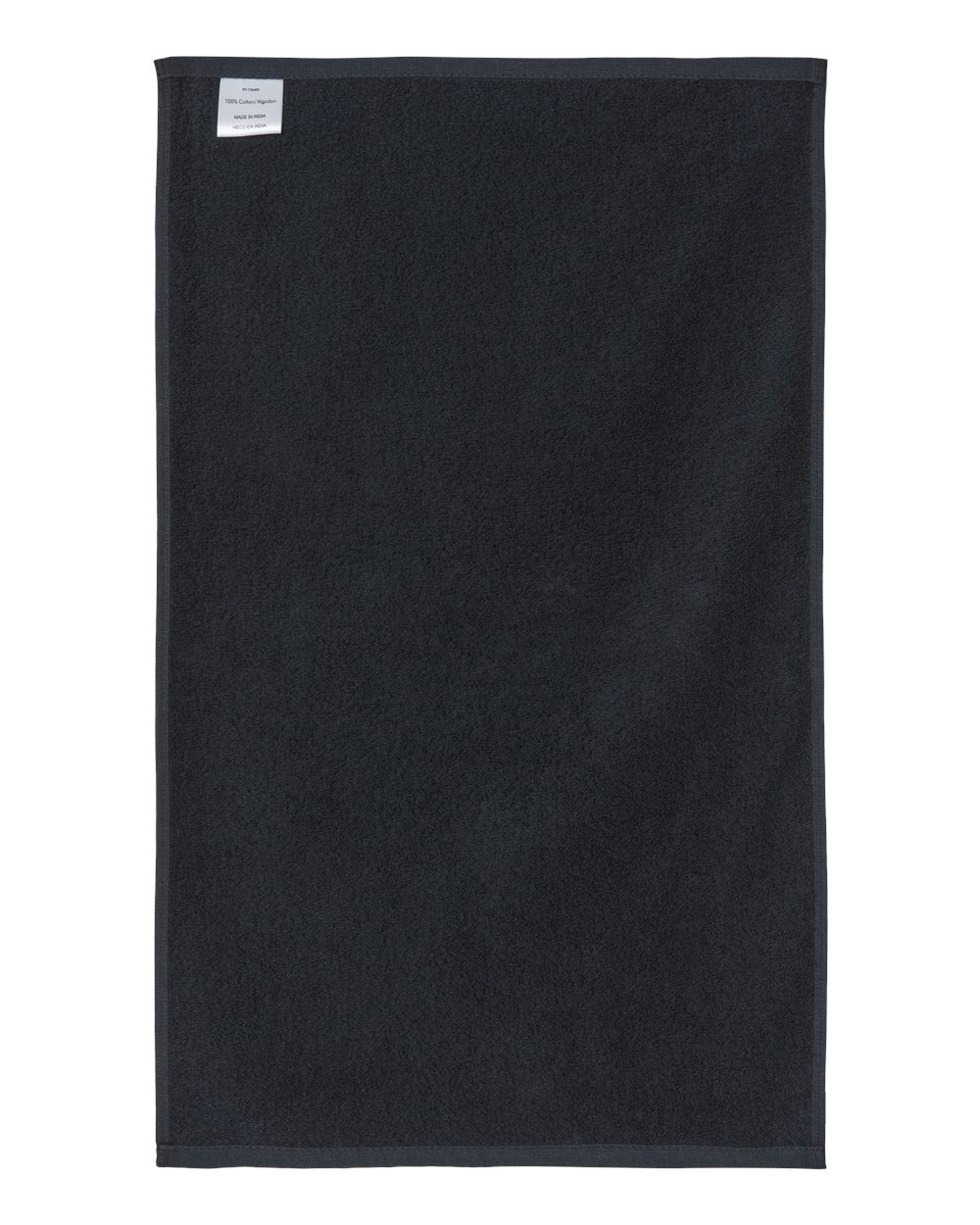 Velour Towel - Back - B03866500 - Black