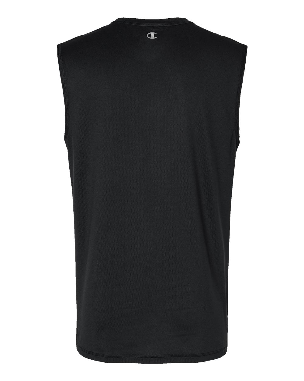 Unisex Sport Muscle T-Shirt - Back - B03984503 - Black