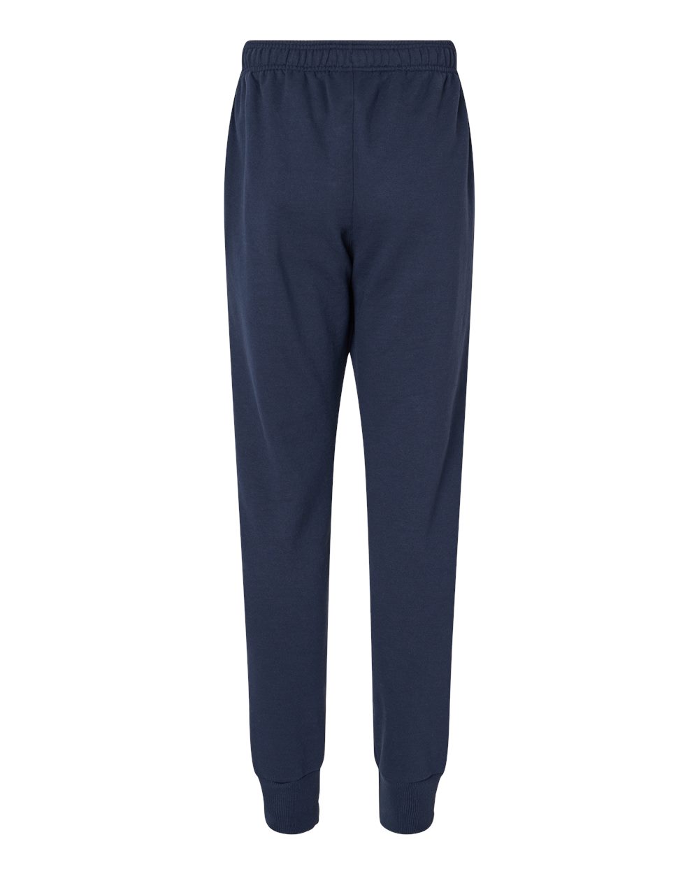 Unisex Powerblend® Fleece Joggers - Back - B04384653 - Navy