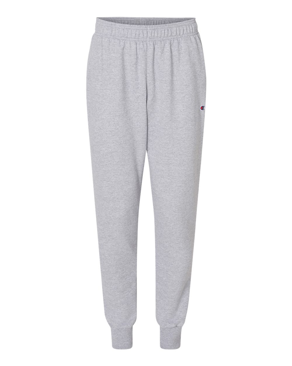 Unisex Powerblend® Fleece Joggers - Front - B04384583 - Light Steel