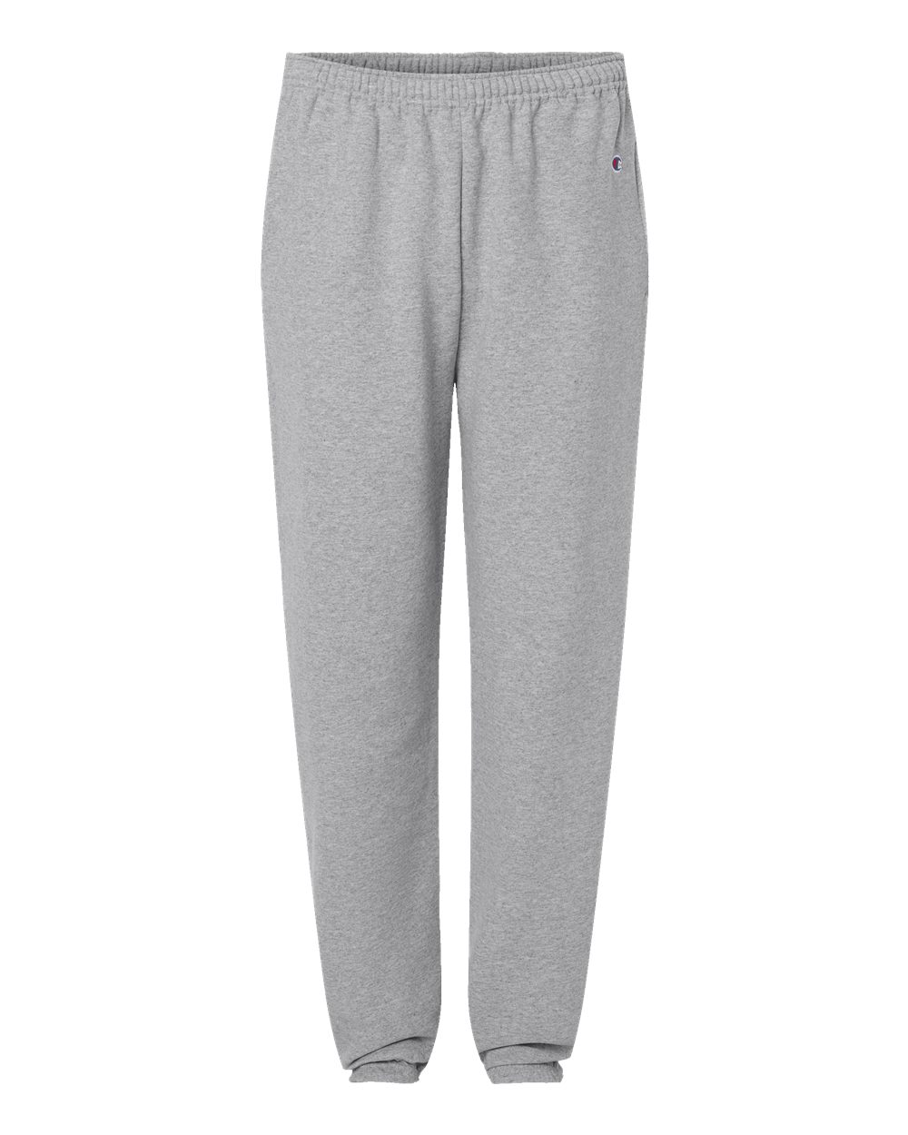 Unisex Powerblend® Sweatpants with Pockets - Front - B04784583 - Light Steel