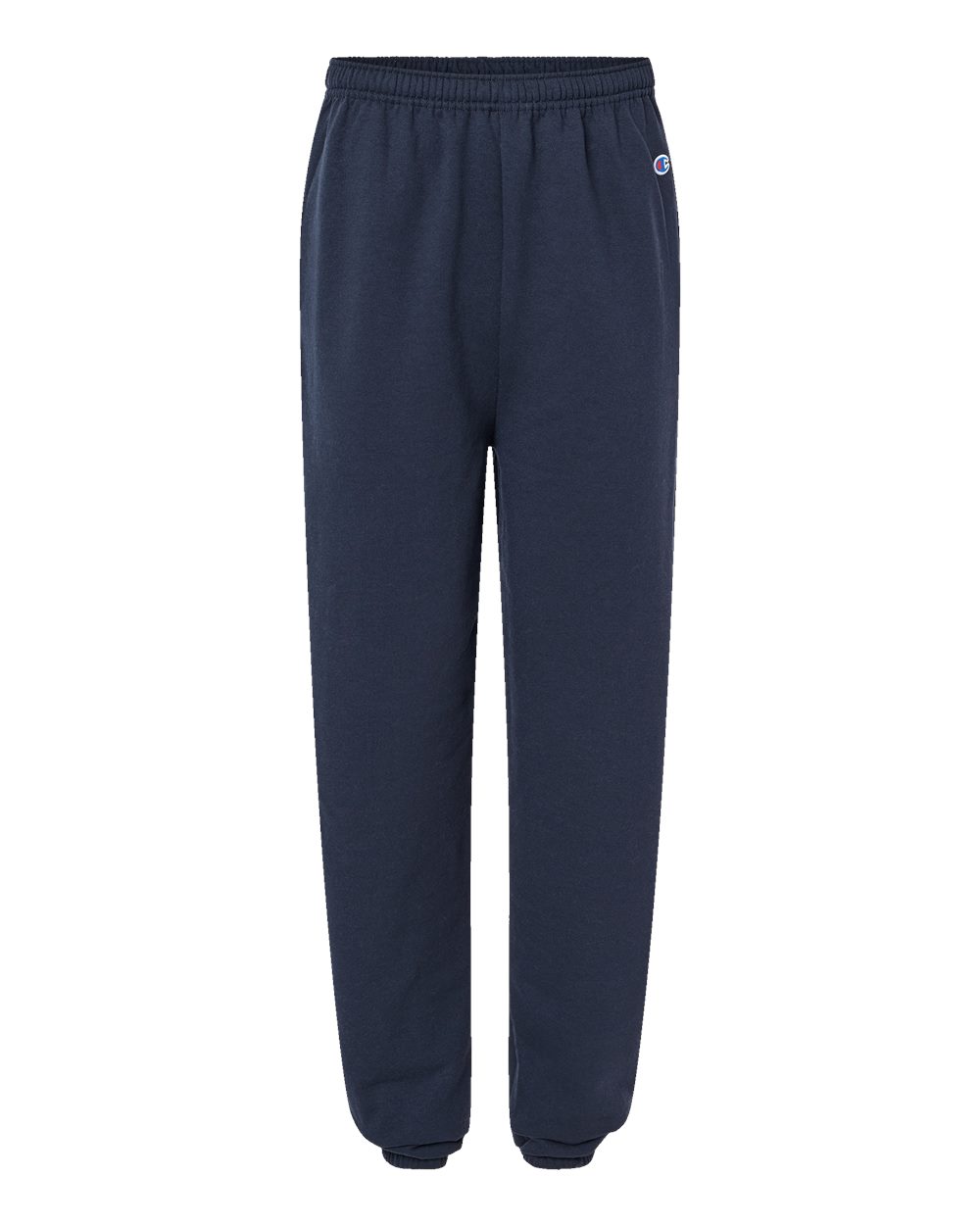 Unisex Powerblend® Sweatpants with Pockets - Front - B04784653 - Navy