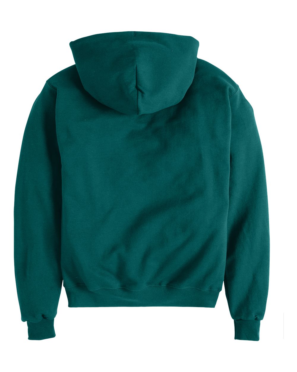 Men's Powerblend® Hooded Sweatshirt - Back - B22884233 - Emerald Green