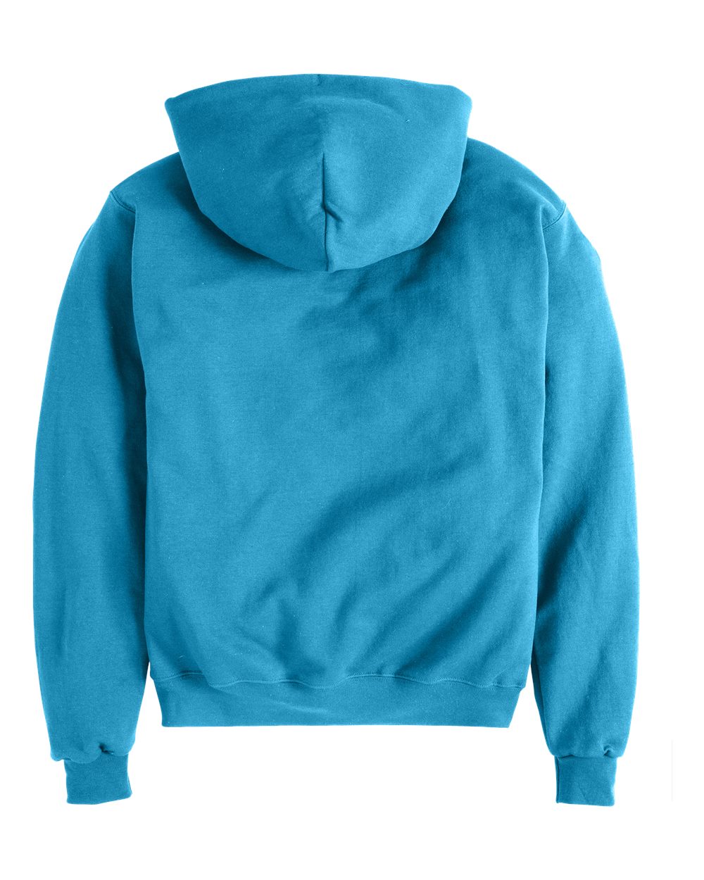 Men's Powerblend® Hooded Sweatshirt - Back - B22884263 - Blue Lagoon