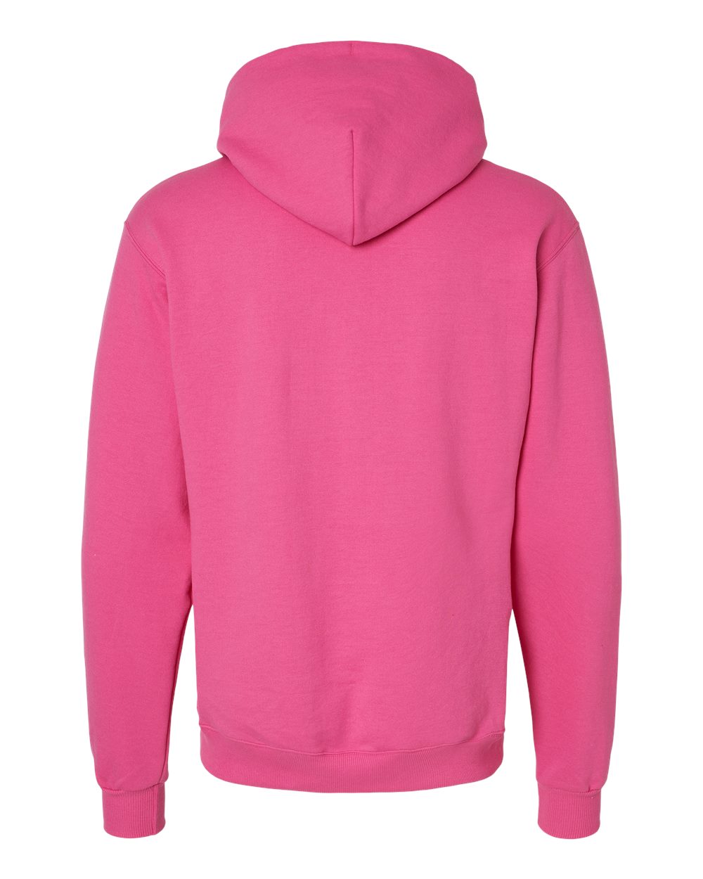 Men's Powerblend® Hooded Sweatshirt - Back - B22884693 - Wow Pink