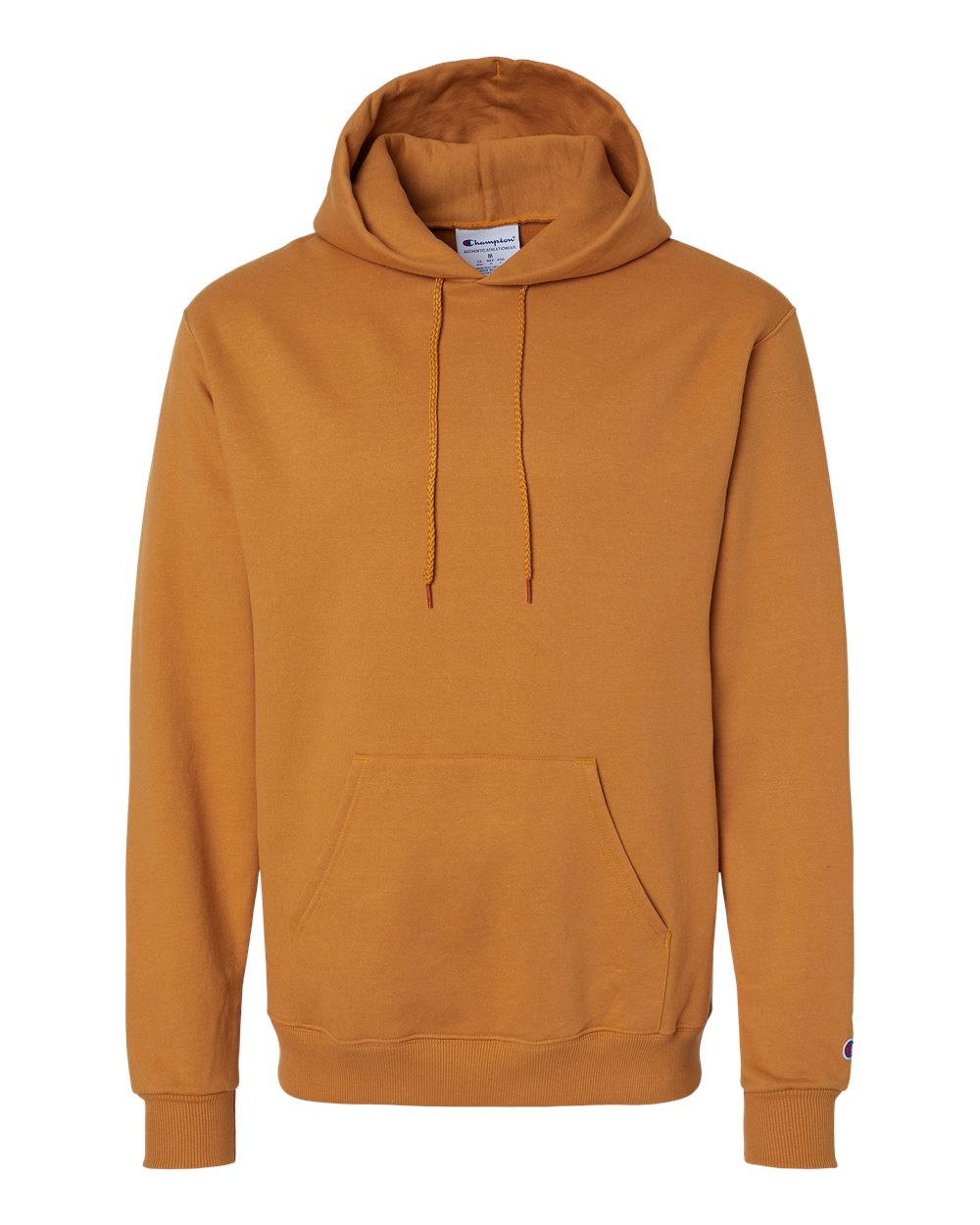 Men's Powerblend® Hooded Sweatshirt - Front - B22884143 - Gold Glint
