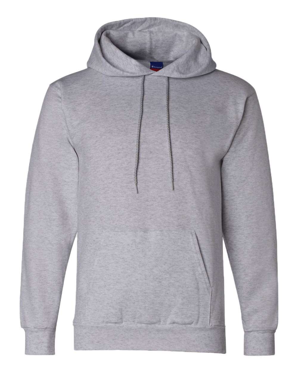 Men's Powerblend® Hooded Sweatshirt - Front - B22884583 - Light Steel