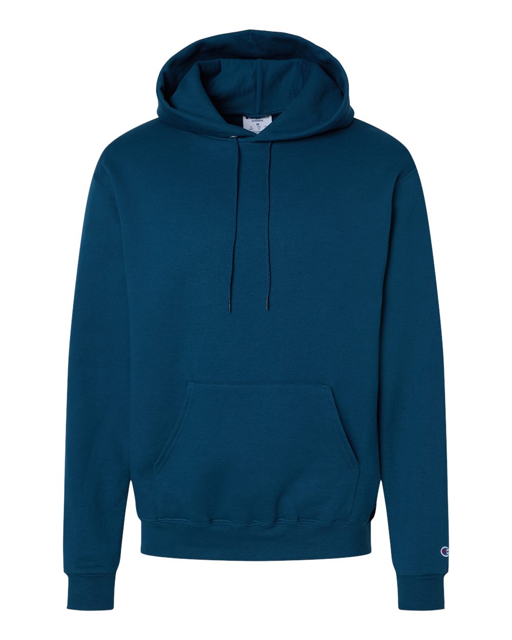Men's Powerblend® Hooded Sweatshirt - Front - B22884673 - Late Night Blue