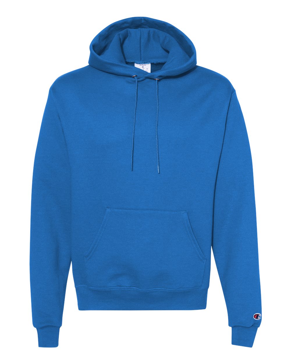 Men's Powerblend® Hooded Sweatshirt - Front - B22884753 - Royal Blue