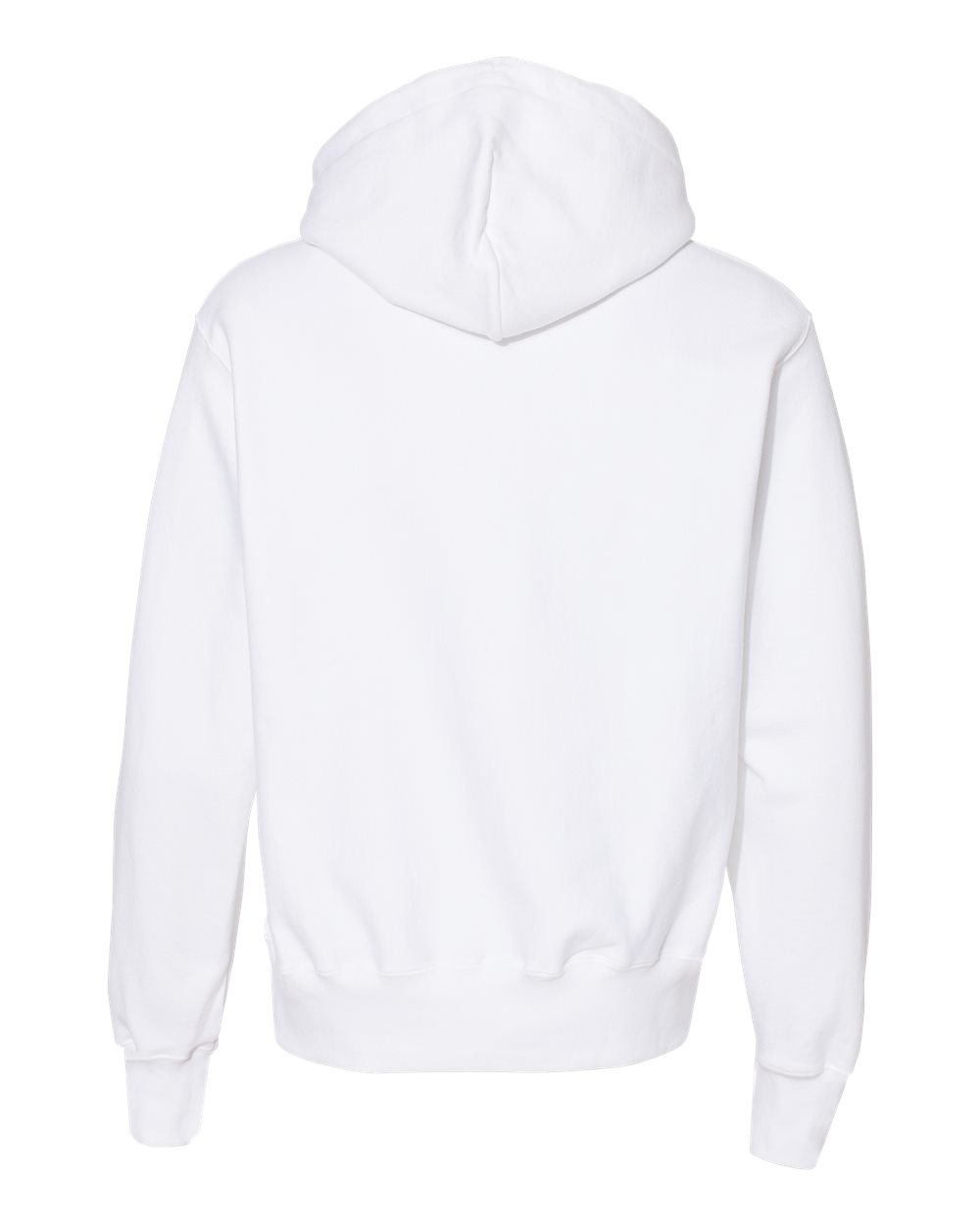 Unisex Reverse Weave® Hooded Sweatshirt - Back - B20484003 - White