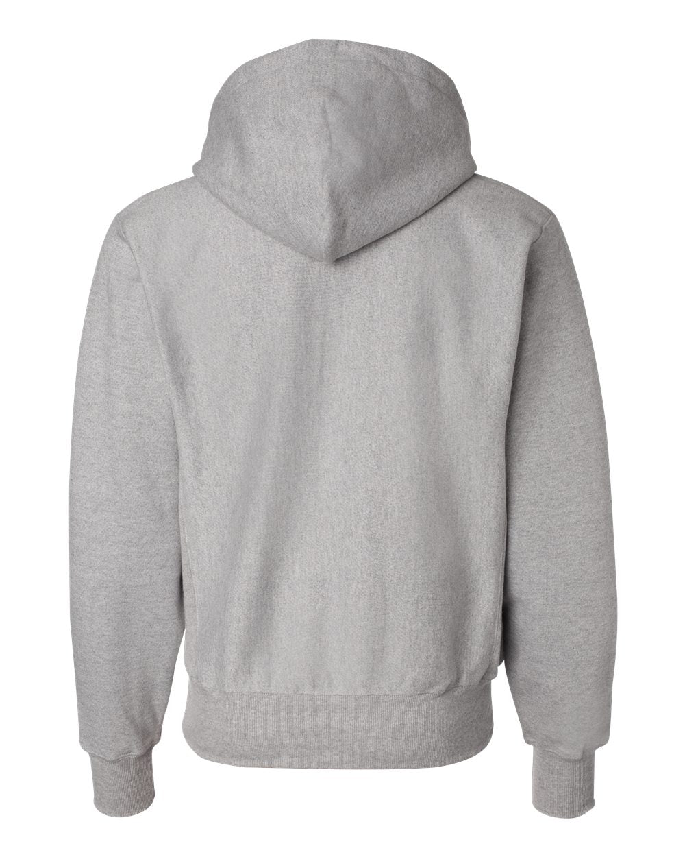 Unisex Reverse Weave® Hooded Sweatshirt - Back - B20484133 - Oxford Grey