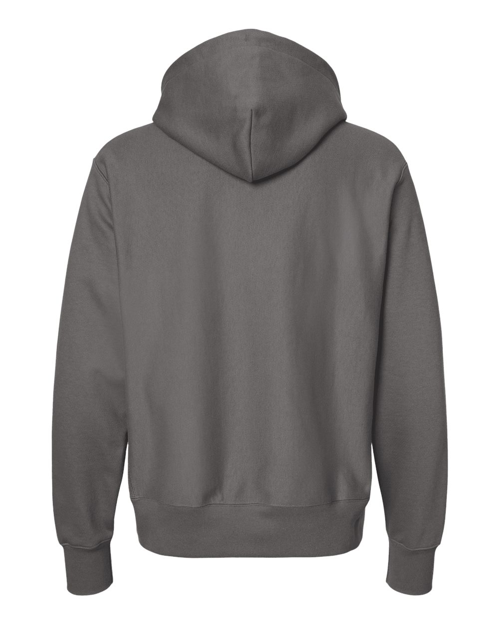 Unisex Reverse Weave® Hooded Sweatshirt - Back - B20484143 - Stone Grey