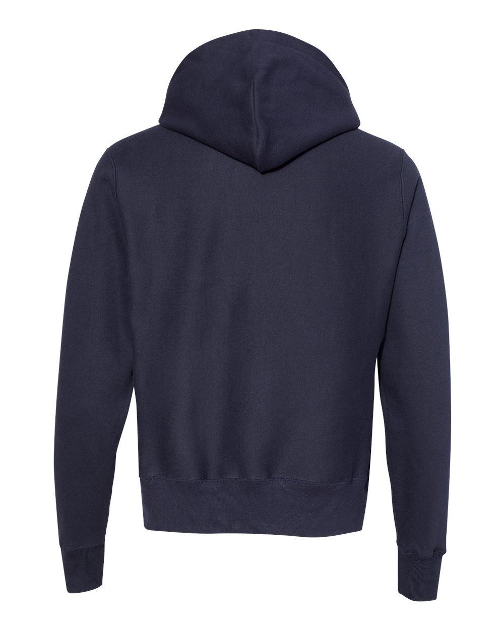 Unisex Reverse Weave® Hooded Sweatshirt - Back - B20484653 - Navy