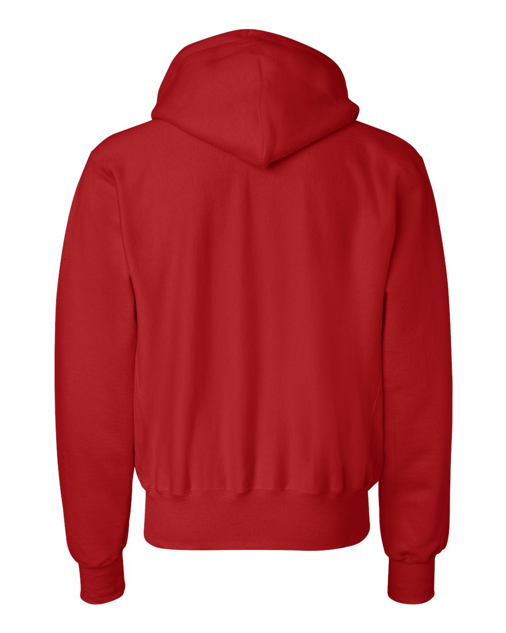 Unisex Reverse Weave® Hooded Sweatshirt - Back - B20484703 - Scarlet