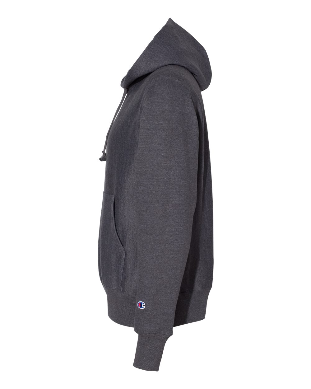 Unisex Reverse Weave® Hooded Sweatshirt - DirectSide - B20484093 - Charcoal Heather