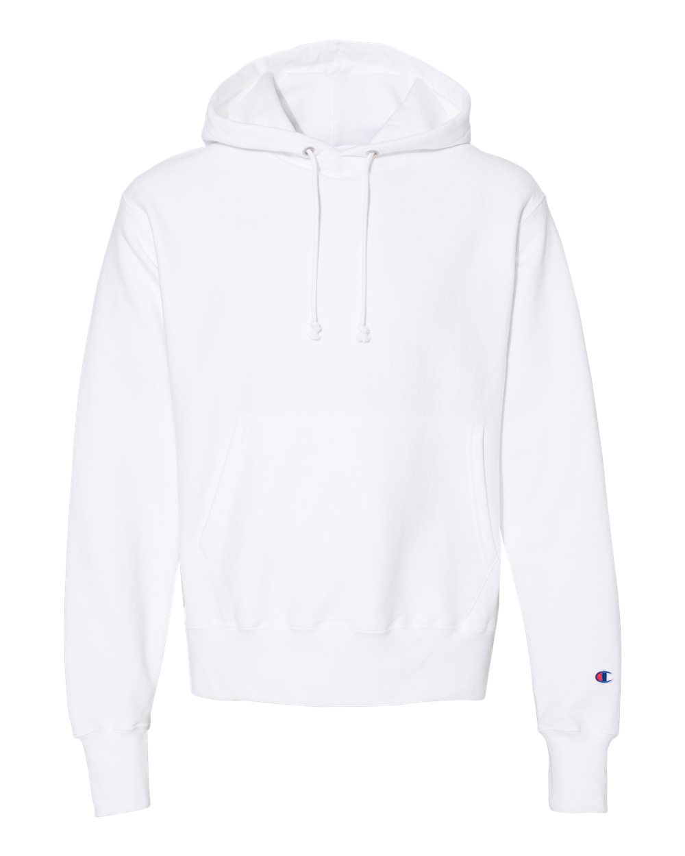 Unisex Reverse Weave® Hooded Sweatshirt - Front - B20484003 - White