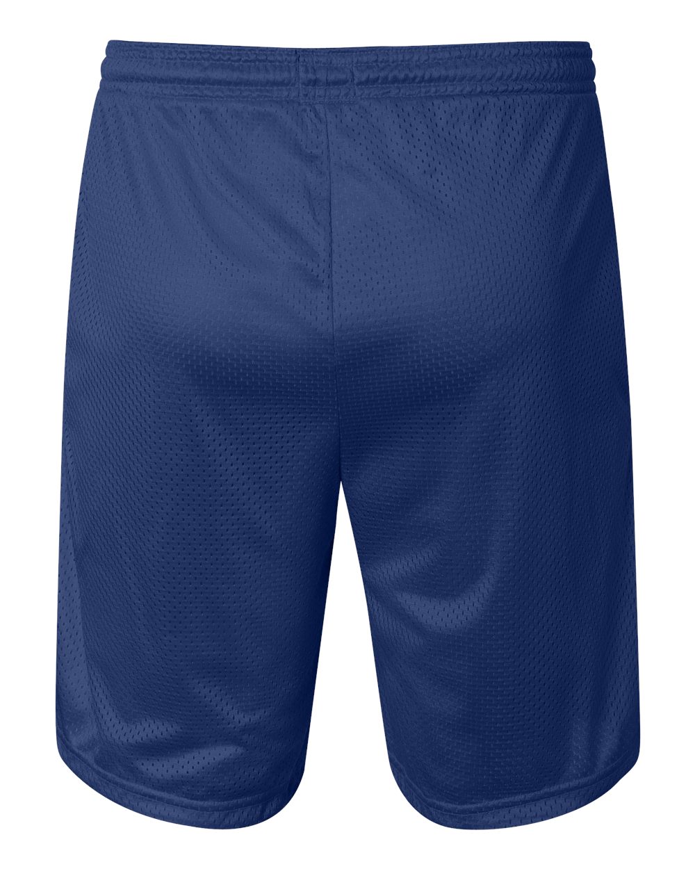 Men's Polyester Mesh 9" Shorts with Pockets - Back - B09084753 - Athletic Royal