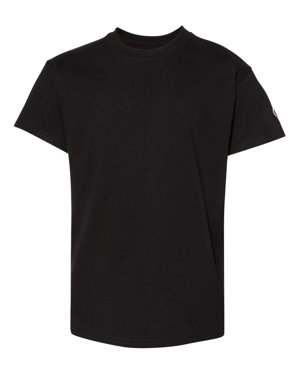 Youth Tagless T-Shirt - Front - B31684506 - Black
