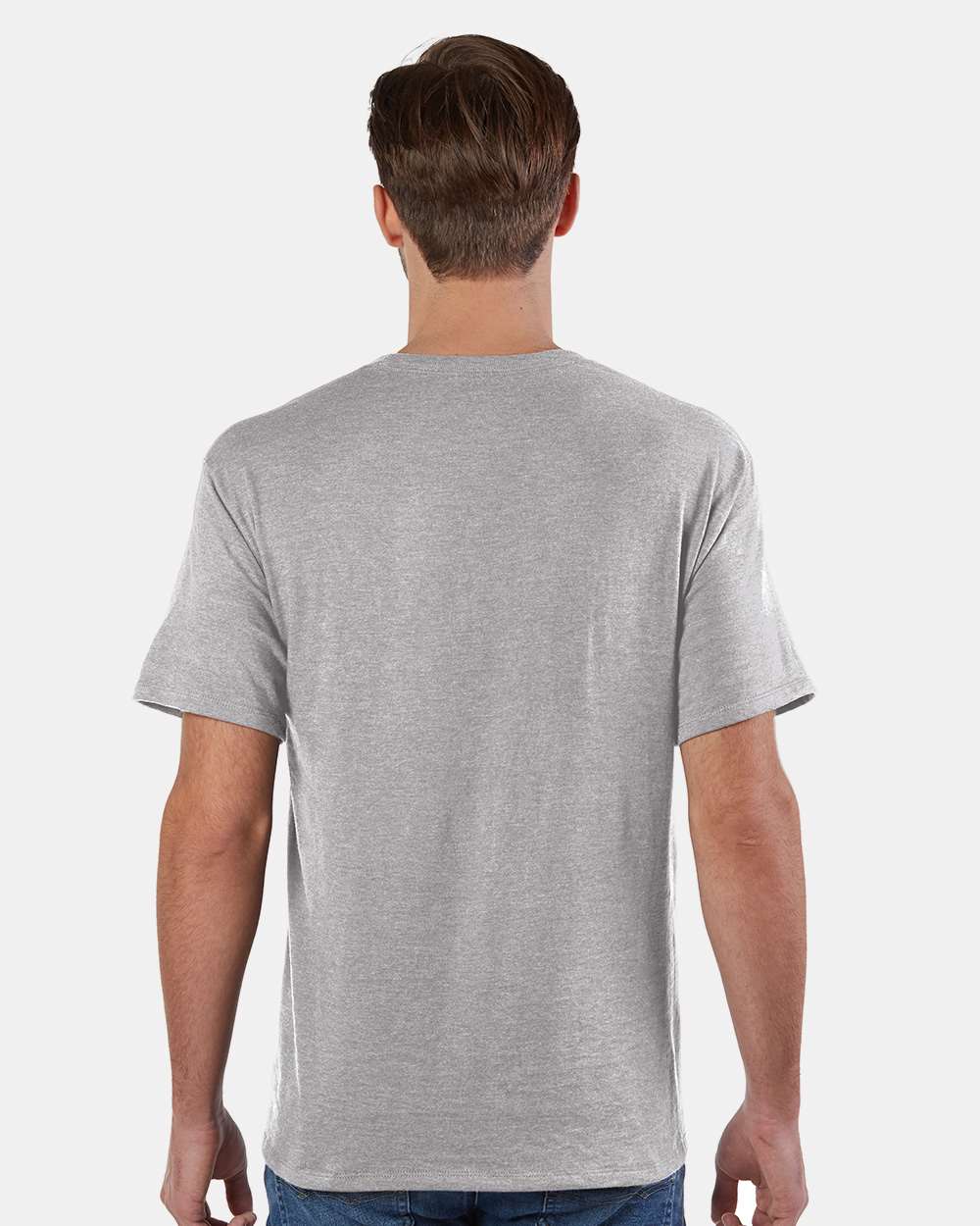 Unisex Premium Fashion Classics T-Shirt - OnModelBack - B35884133 - Oxford Grey