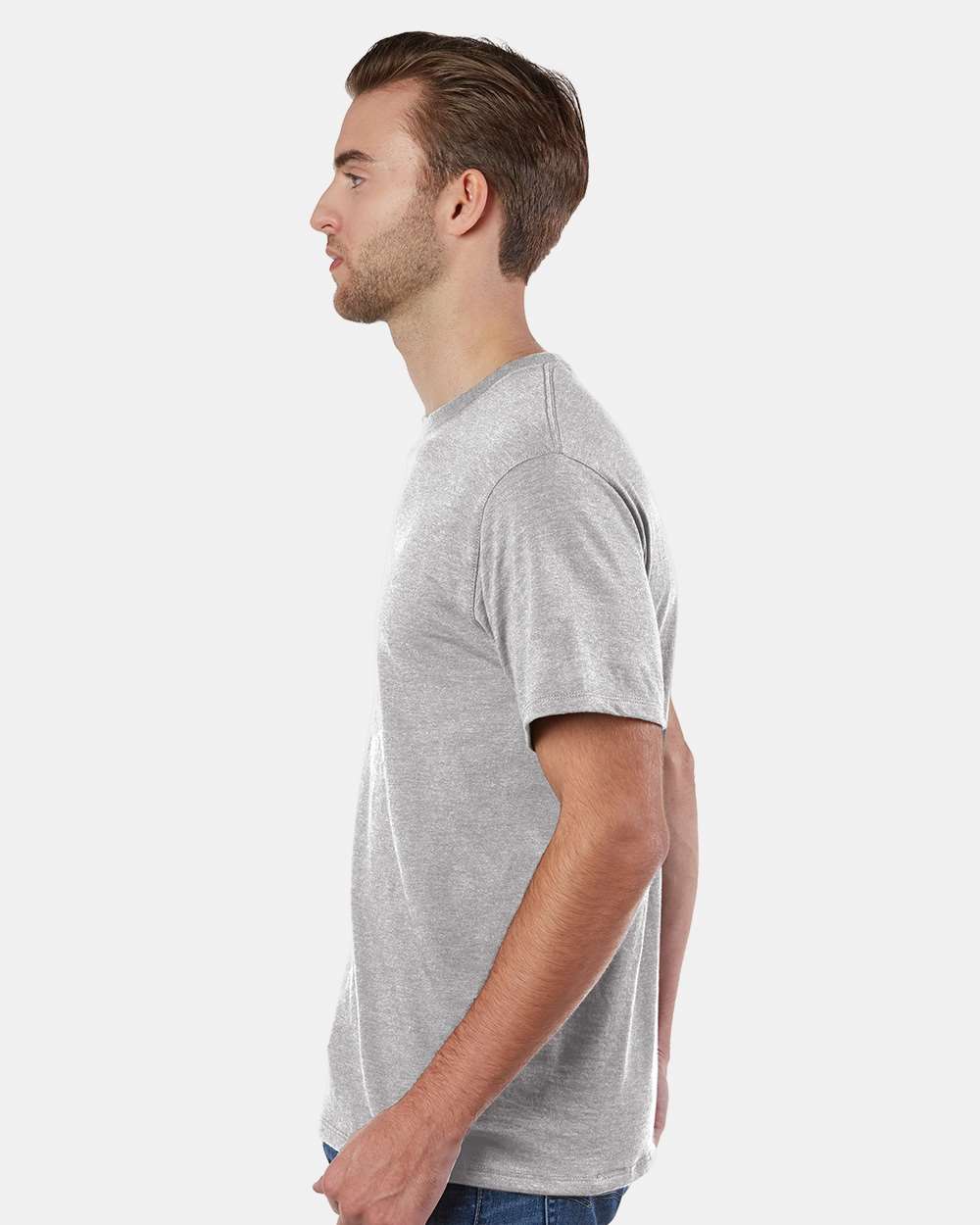 Unisex Premium Fashion Classics T-Shirt - OnModelSide - B35884133 - Oxford Grey