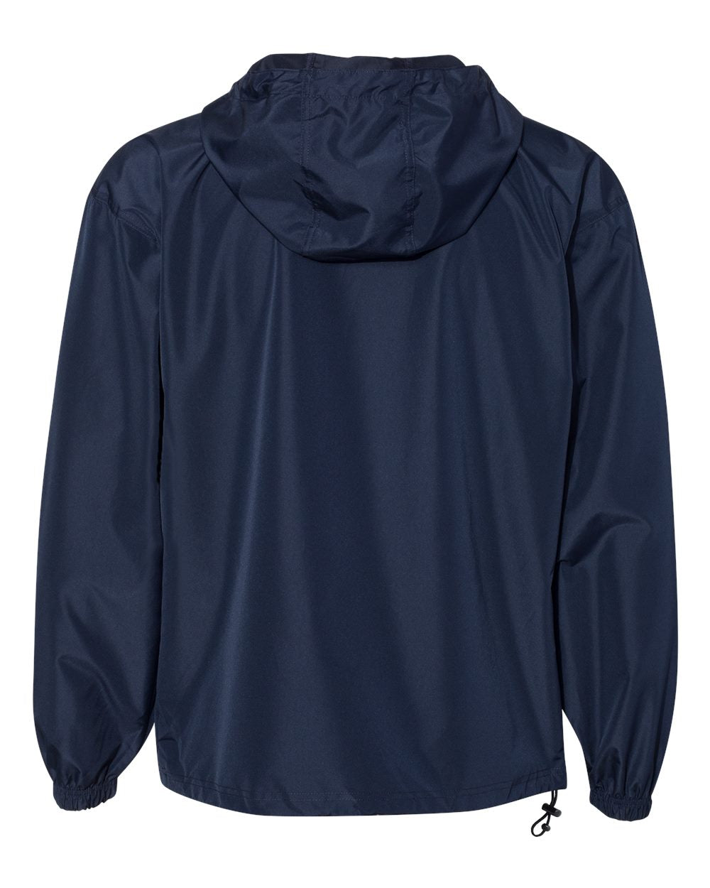 Men's Packable Anorak Jacket - Back - B63284653 - Navy