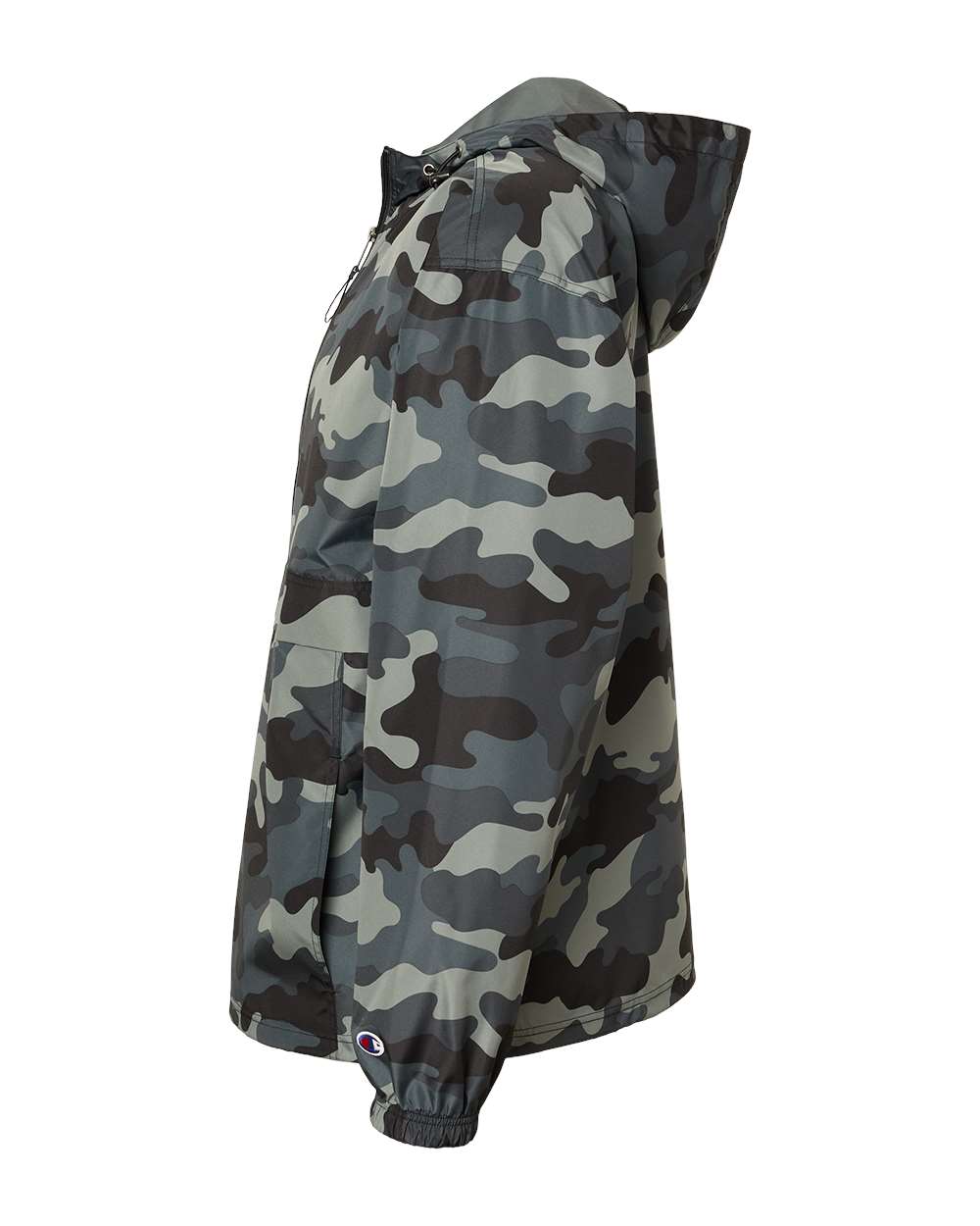 Men's Packable Anorak Jacket - DirectSide - B63284133 - Concrete Camo