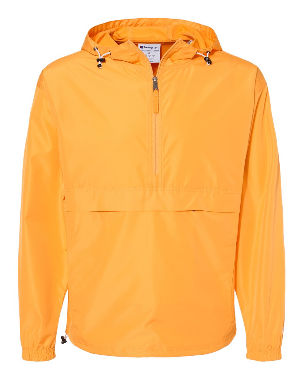 Men's Packable Anorak Jacket - Front - B63284123 - Gold