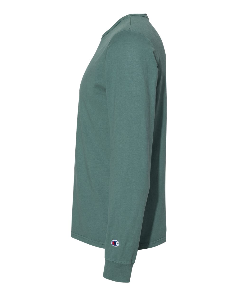 Unisex Garment-Dyed Long Sleeve T-Shirt - DirectSide - B01384153 - Cactus