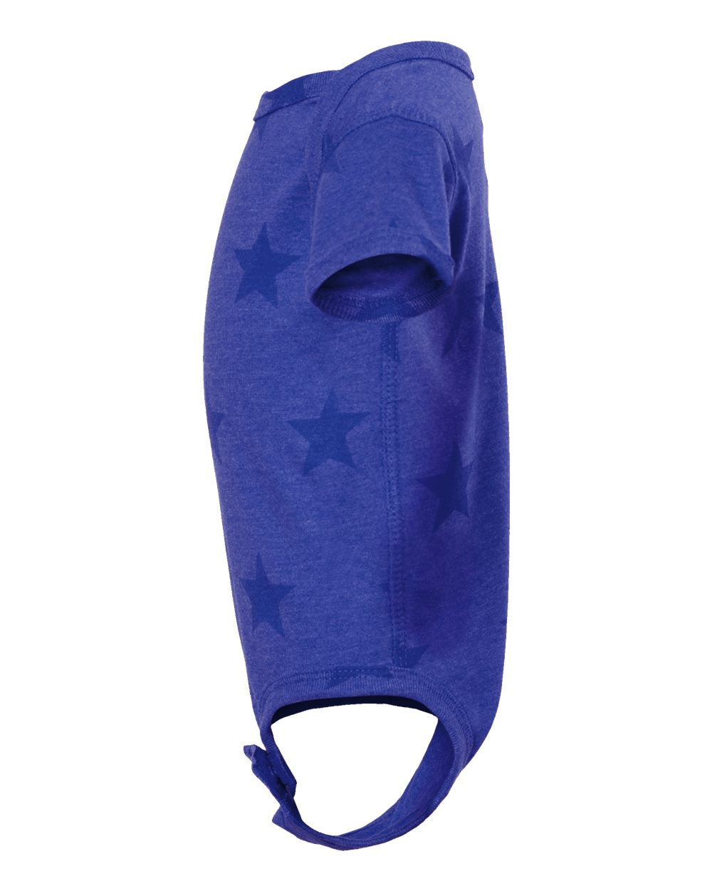 Infant Star Print Bodysuit - DirectSide - B04738751 - Royal Star
