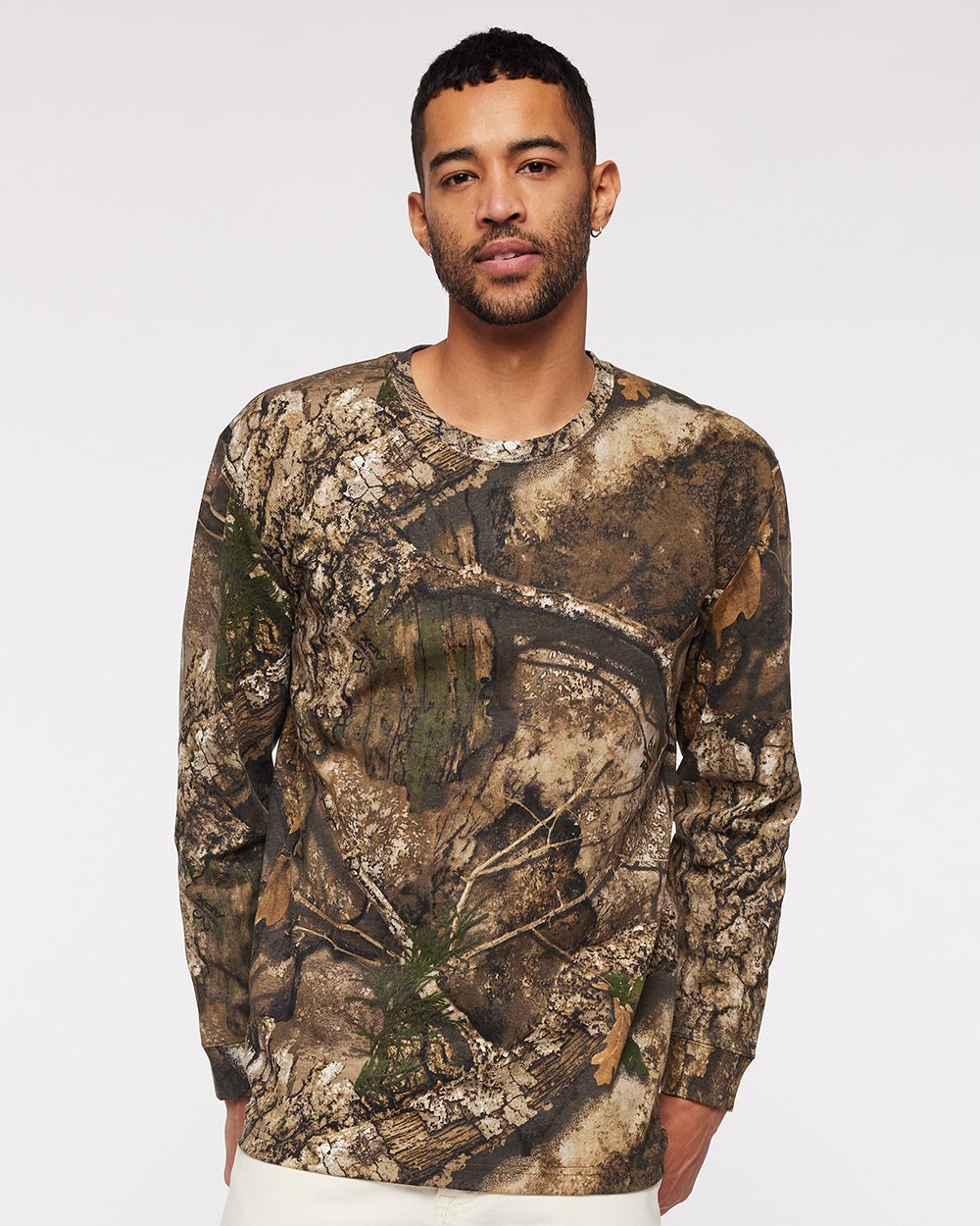 Men's Realtree® Camo Long Sleeve T-Shirt - styleImage