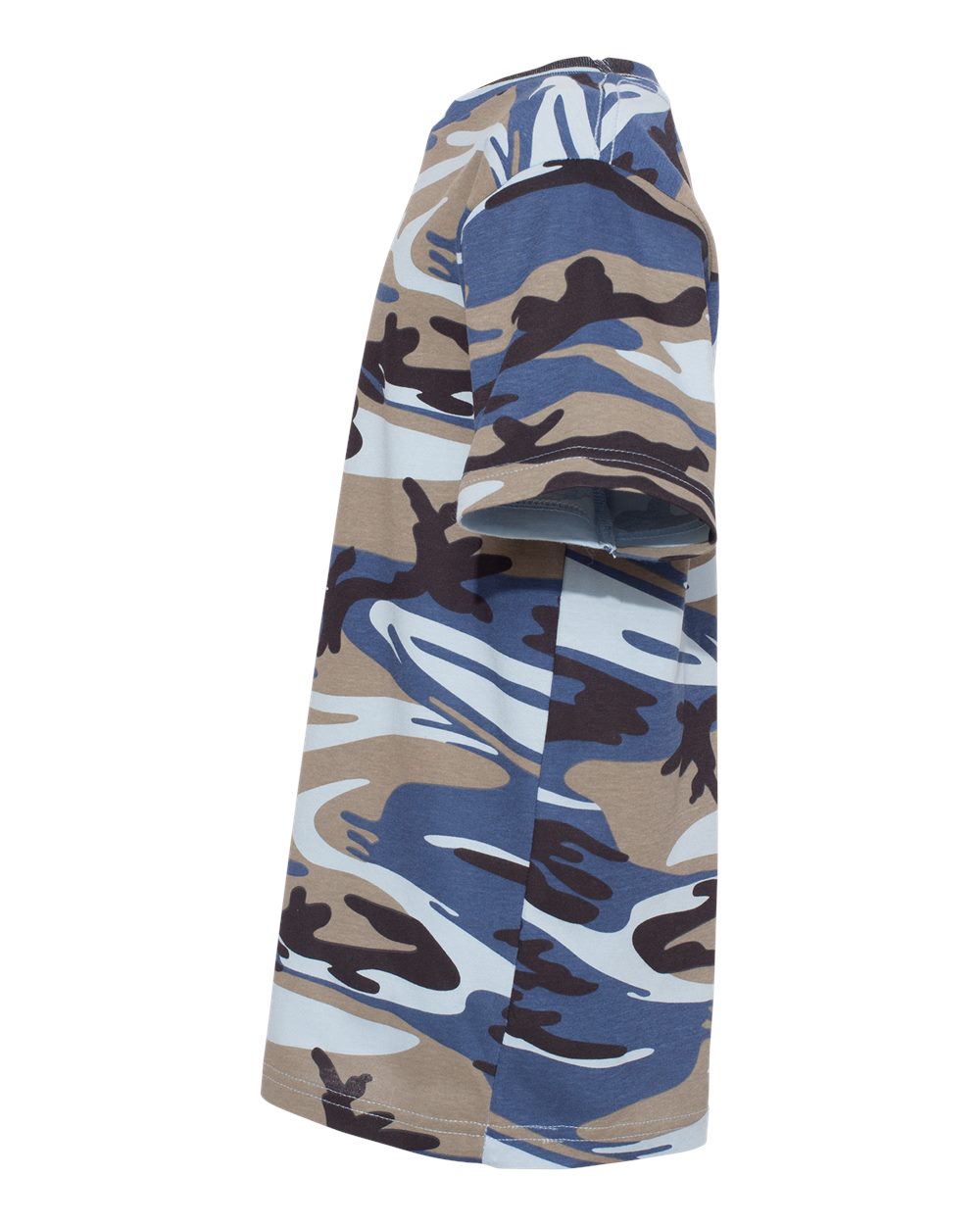 Youth Camouflage T-Shirt - DirectSide - B10338252 - Blue Woodland