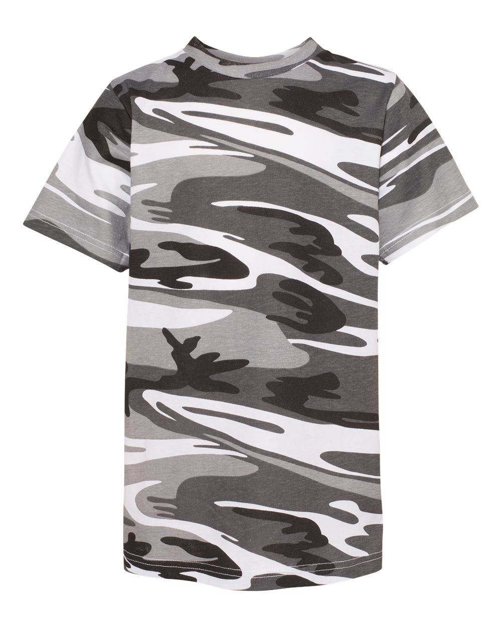 Youth Camouflage T-Shirt - Front - B10338352 - Urban Woodland