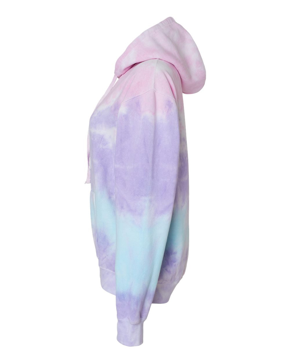 Unisex Tie-Dyed Hooded Sweatshirt - DirectSide - B10602303 - Cotton Candy