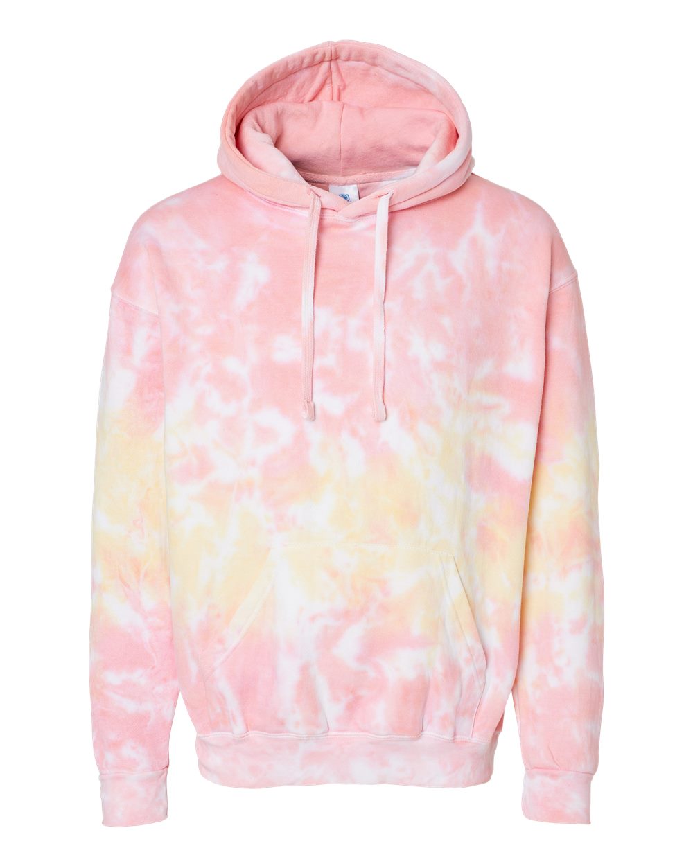 Unisex Tie-Dyed Hooded Sweatshirt - Front - B10602264 - Funnel Cake