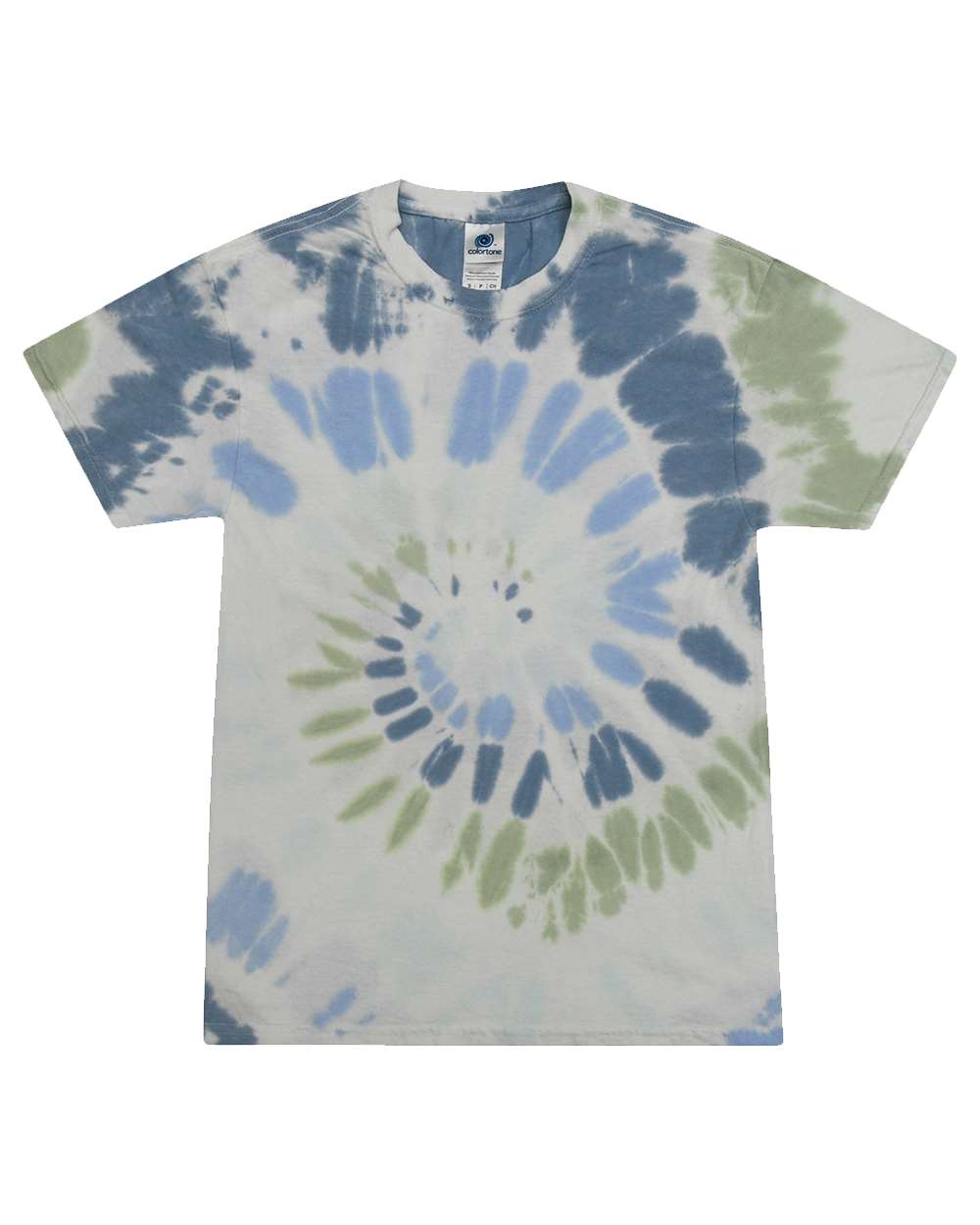 Youth Multi-Color Tie-Dyed T-Shirt - Front - B11002344 - Grand Canyon