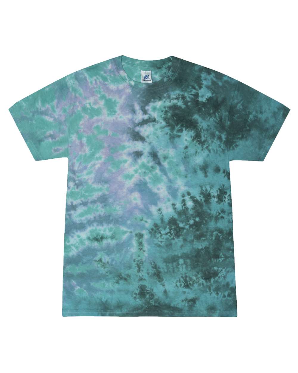 Youth Multi-Color Tie-Dyed T-Shirt - Front - B11002744 - Zero G