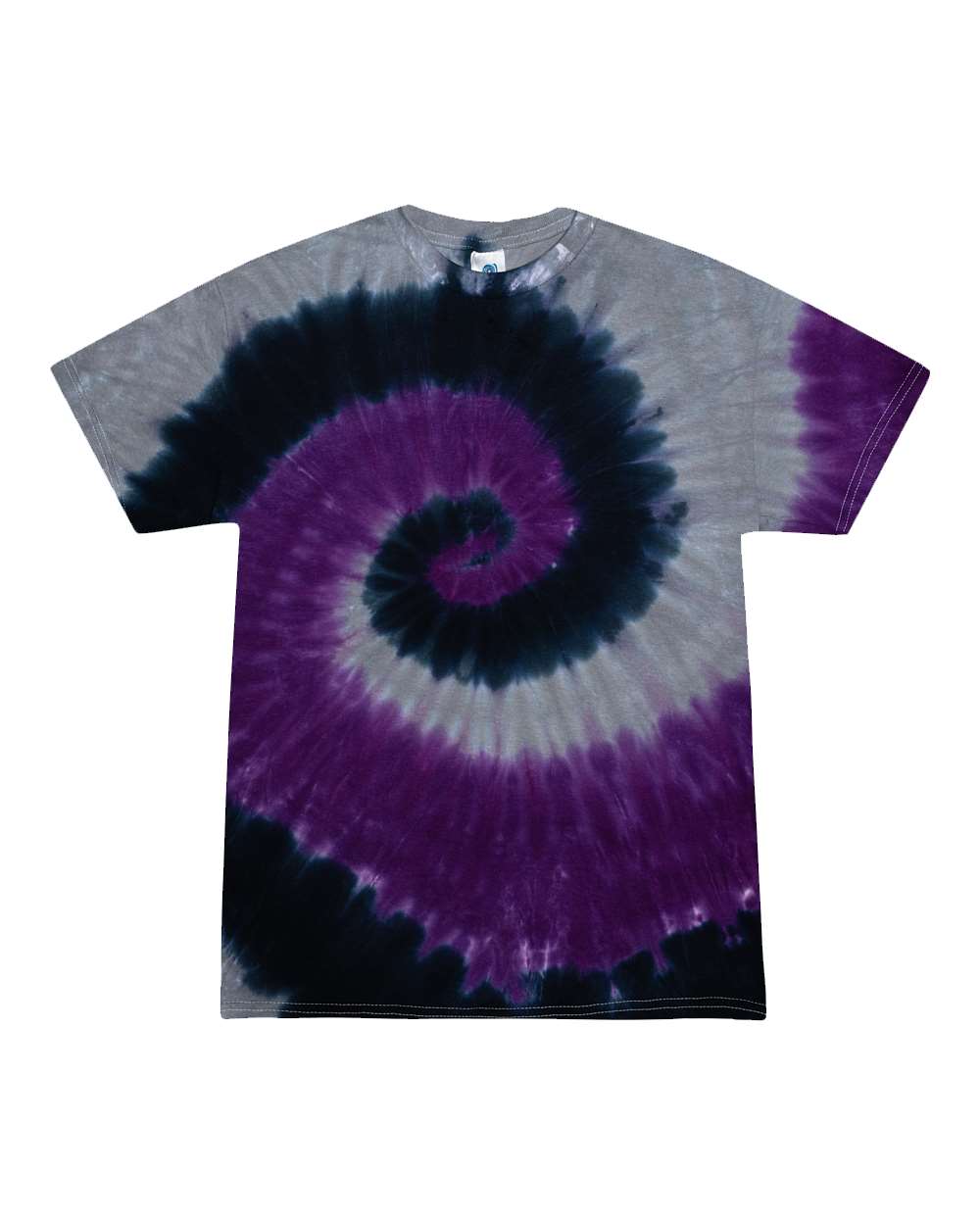 Youth Multi-Color Tie-Dyed T-Shirt - Front - B11002954 - Magic