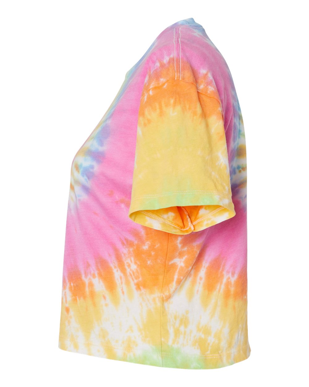 Women's Tie-Dyed Crop T-Shirt - DirectSide - B11802692 - Eternity