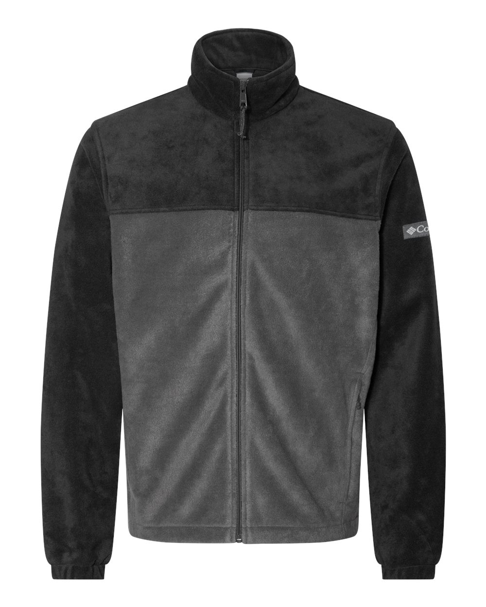 Men's Steens Mountain™ Full Zip 2.0 Jacket - Front - B09724513 - Black/ Grill