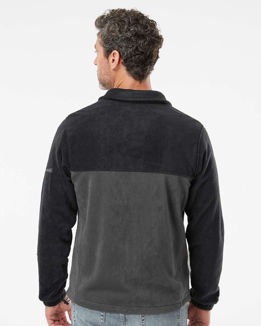 Men's Steens Mountain™ Full Zip 2.0 Jacket - OnModelBack - B09724513 - Black/ Grill
