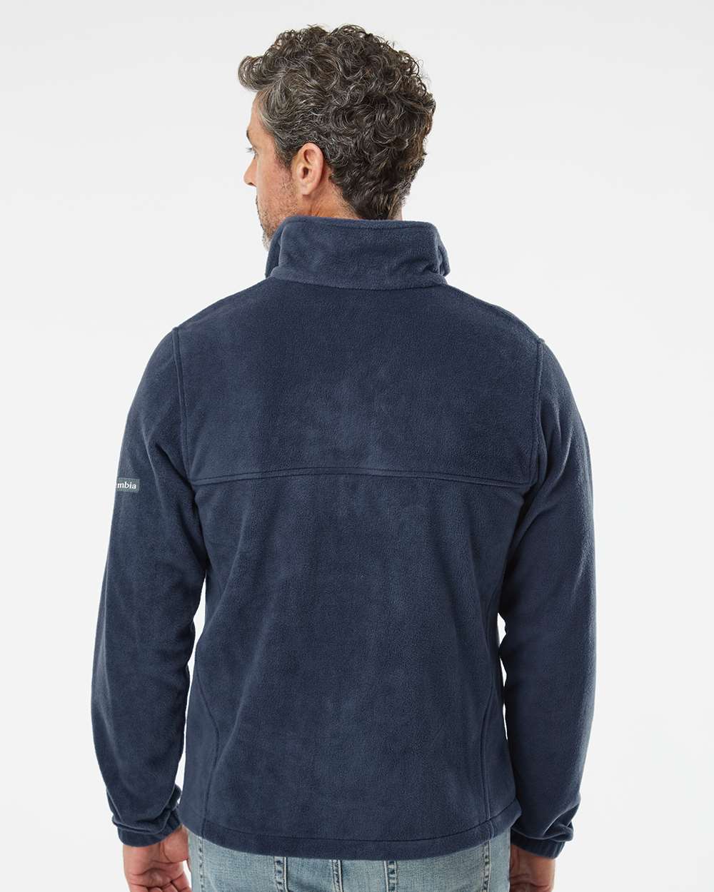 Men's Steens Mountain™ Full Zip 2.0 Jacket - OnModelBack - B09724653 - Collegiate Navy